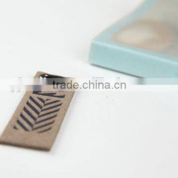 Direct Manufacturer New Arrival Clothing Suede Label Small photo-3