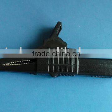 black alligator clip/crocodile clamps