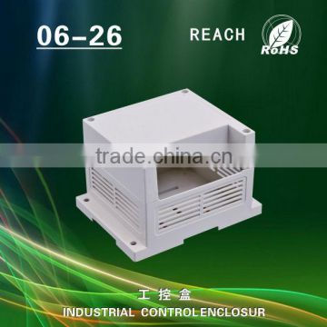 Industrial control housing / plastic enclosure guide rail electrical box