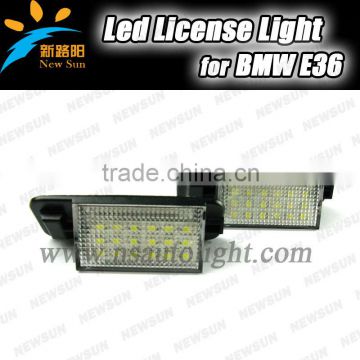 Car Accessories E36 Led License Lamp For Bmw E36 1992-1998