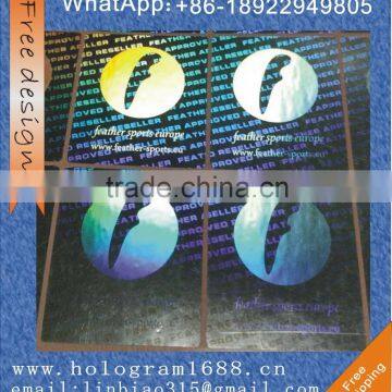 Hologram Waterproof Fake Laser Labels Sticker Designer photo-3