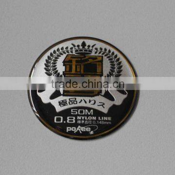 aluminum sticker with transparent dome