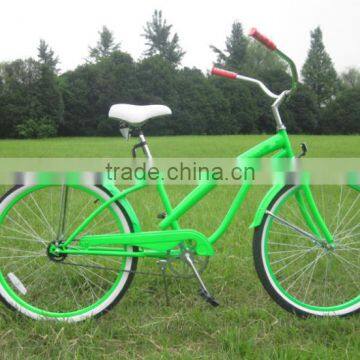 Colorful 26 inch lady city bike/ specialized beach cruiser bike