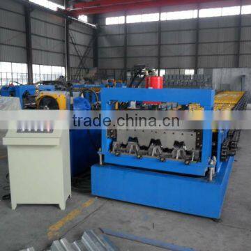 metal deck flooring making machine