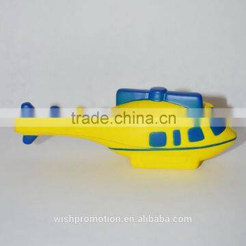 pu stress helicopter toy