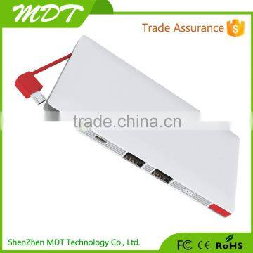 Outdoor Sport Multi-function High Quality Aluminum Powerbank Aluminum Power Bank 10000mah for Promotion photo-4