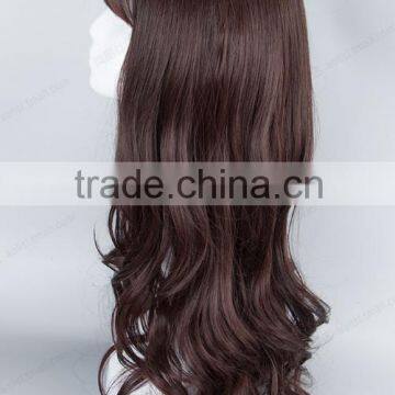India Costume dark deep wave wig N365