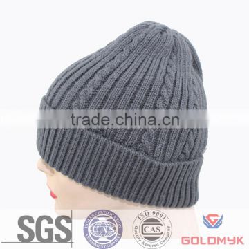 Knitted Acrylic Custom Beanie