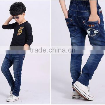 fashion new style washed children jean pants