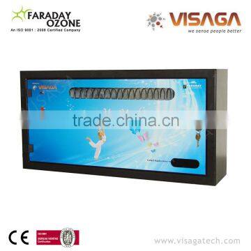 "Napi-vend" coin accepter sanitary napkin vending machine