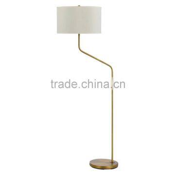 2017 hotel decorative brass floor lamps with linen shade good for inn decor high end