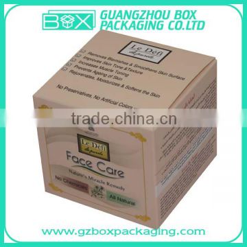 cheap paper facial cream box