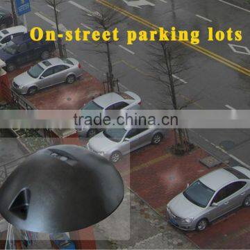 Surface mounted outdoor indoor on-street wireless electromagnetic parking sensor for automatic smart parking system