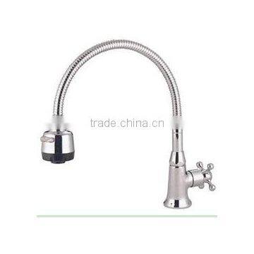 High Quality Taiwan made simple classic kitchen mixer bibcock Flexible Basin Faucet (V5F)