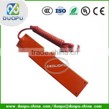 Flexible rubber heater mat with 3M glue duopu