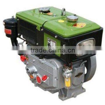 Single Cylinder R180N Diesel Engine With Radiator