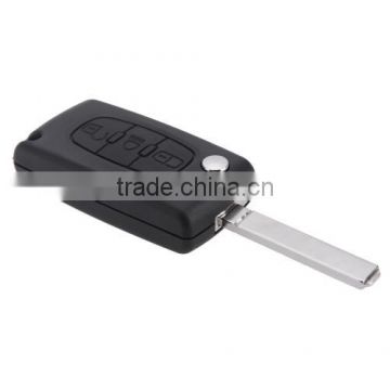 Flip Remote Key Case Fob for C2 C3 C4 C5 C6 Quatre Light Symbol 3 BTS