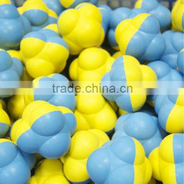 2015 Wholesale Hallow Rubber Reaction Random Bounce Ball, Hot Toy