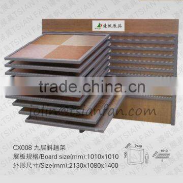 CX008 tree display stand/9 layer reclining type rack