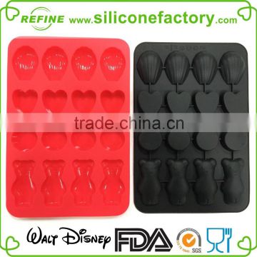 Traditional style combination gateaux platinum grade silicone bake mould