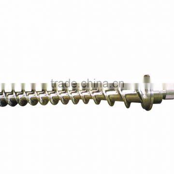 Bimetallic rubber machine screw,screw barrel for rubber processing