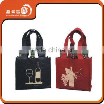 Custom High Quality Cheap Non Woven Wine Bag photo-4