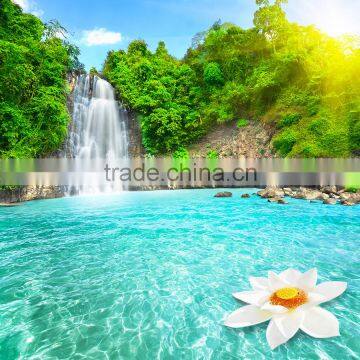 Flower pattern wall mural photo wallpaper