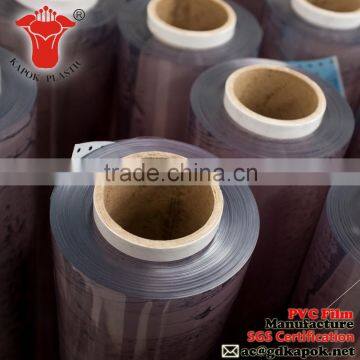 0.12mm super transparent plastic pvc film