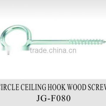 circle ceiling hook wood screw,eye wood screw