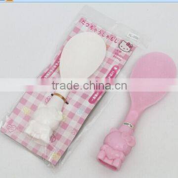 Colorful Rice Scoop With Print Plastic Scoop,plastic Meal Spoon.