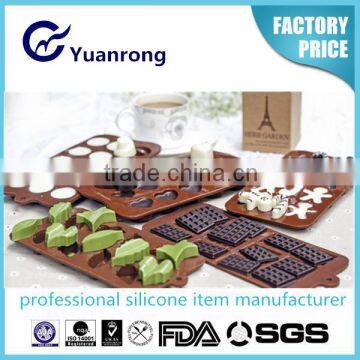 Custom Christmas Celebration Silicon Chocolate Mold
