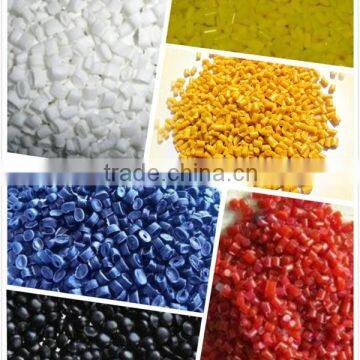 PP recycled granules, red, green, blue, white color pp, pp for ward house product