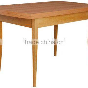 Fresh Natural wood color wooden restaurant dining table