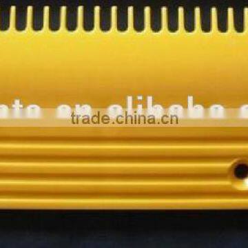 Escalator Comb Plate L47312022A, Plastic, 204*109*145mm, 22T, Yellow