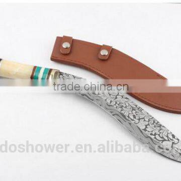 sugarcane stainless camping machete knives