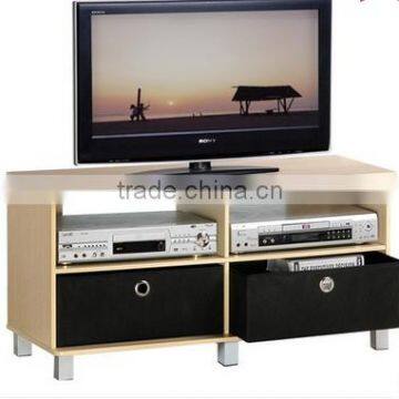 Modern PB/MDF TV Cabinet With 2 Cloth Drawers