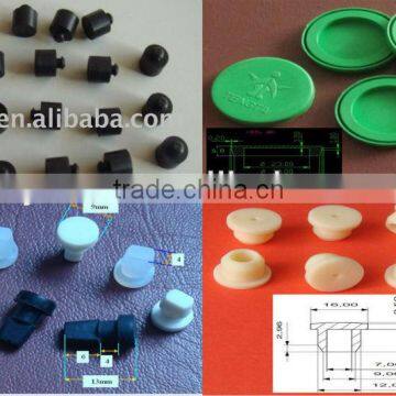 small silicone rubber stopper / rubber plug rubber stopper silicone rubber waterproof dustproof hole plug
