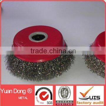 Corrugated industrial metal brush wire (cooper and stainless steel)