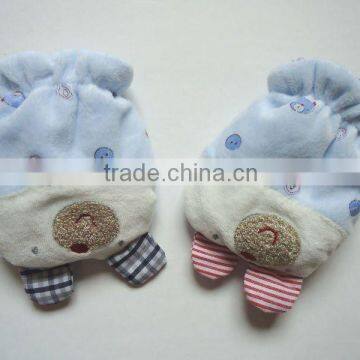 Baby gloves baby gloves with fingers 100% cotton