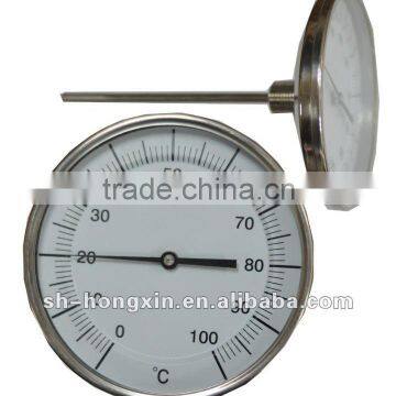 stainless steel industrial thermometer