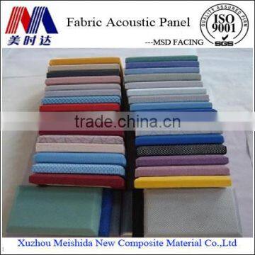 Environmental Friendly wall and ceiling materials Fiberglass Acoustic Board