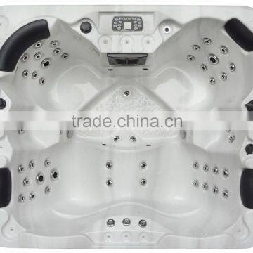 Luxury corner massage bathtub with speaker