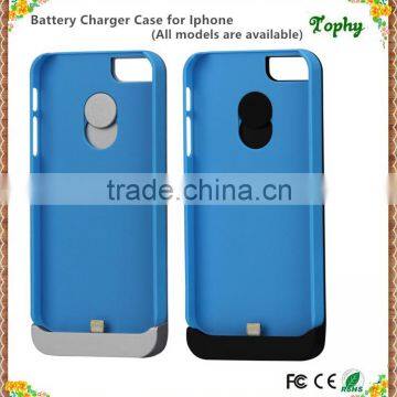 Detachable back external battery power bank case for iphone 5s/5C