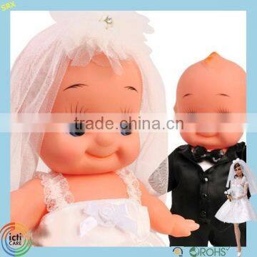 hot sale Wedding decoration christmas dolls/DIY wedding dolls for kid