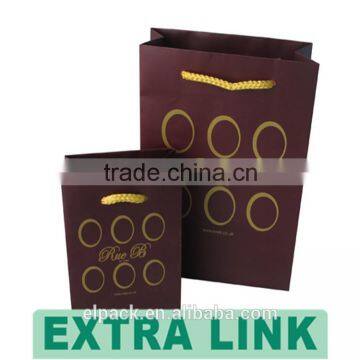 Extra Link Recycled Material High Quality Printed Paper Gift Bag Ecologic Fashion