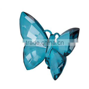 TURQUOISE ACRYLIC DECORATIVE BUTTERFLY