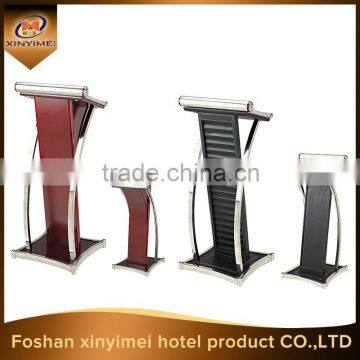 Good quality hotel wooden pulpit, hotel podium, hotel rostrum XYM-P07