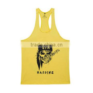 Custom design mens gym singlet