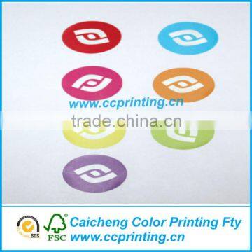 newly self-adhesive clothes sticker label