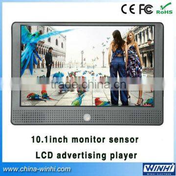 10 inch One key copy 1080P tv display digital signage lcd advertising machine